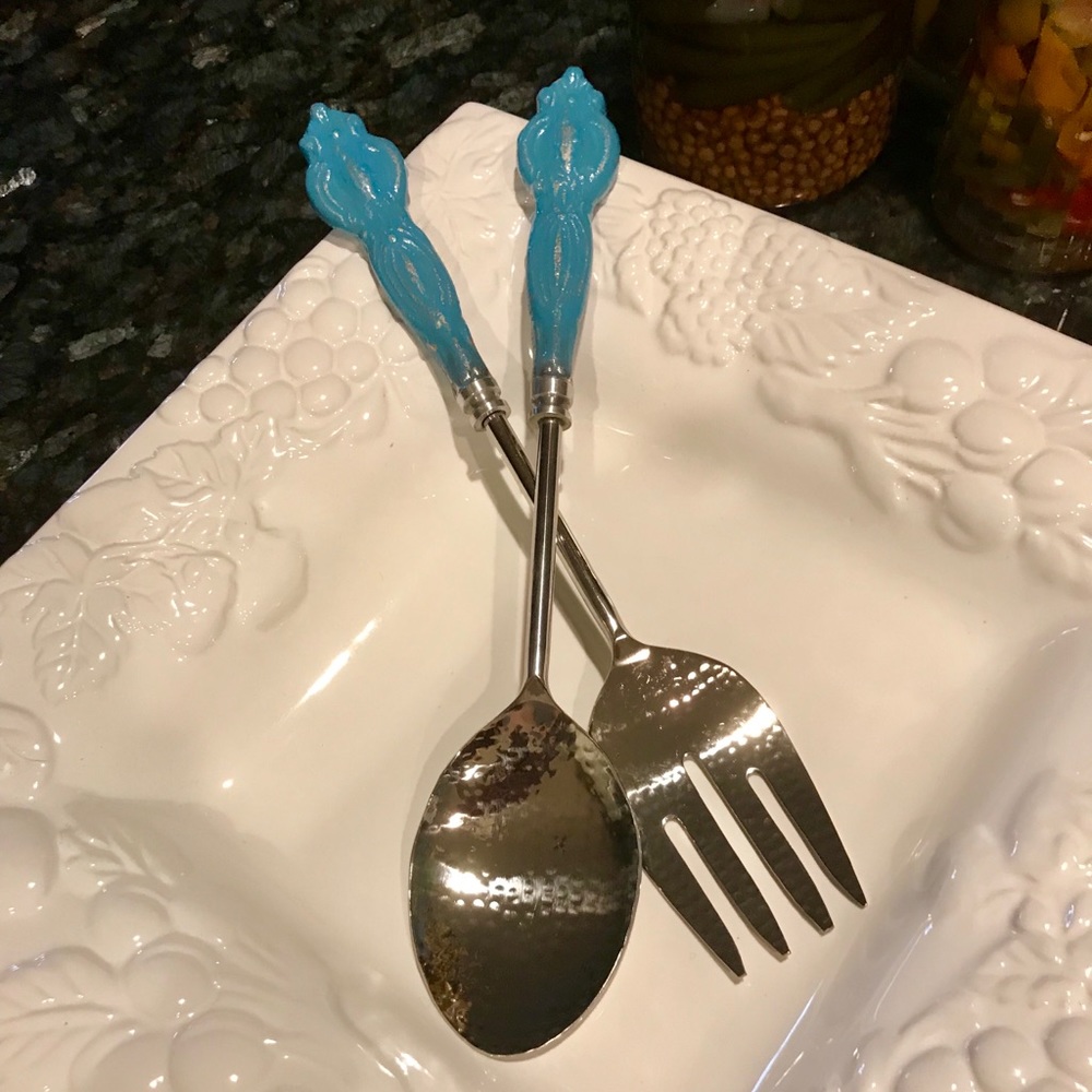 🌟Hammered Victorian Servers Free Condiment Spoon